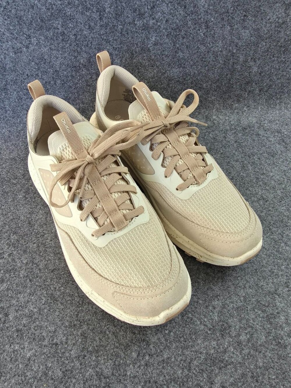 Olukai Makiki All-Terrain Athletic Sneaker | White Sand/Tapa | Women's Size 10